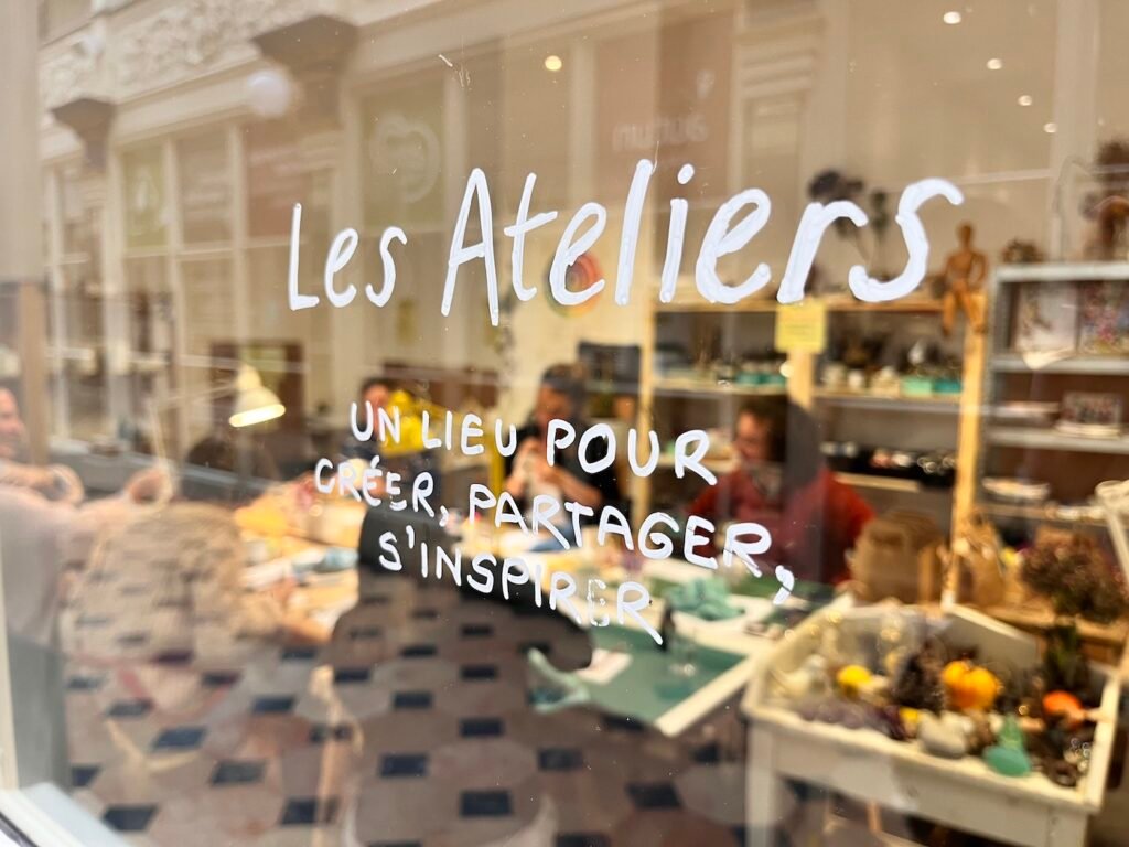 les ateliers, une espace pour créer, partager et s'inspirer