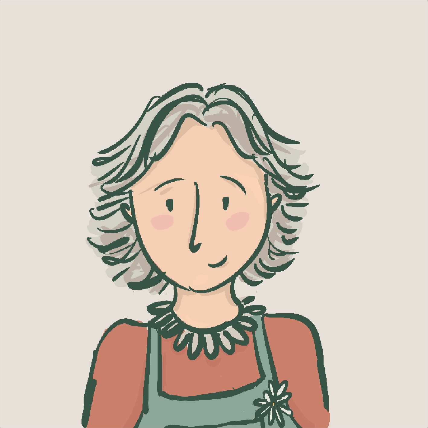 Irène de REE, couturière